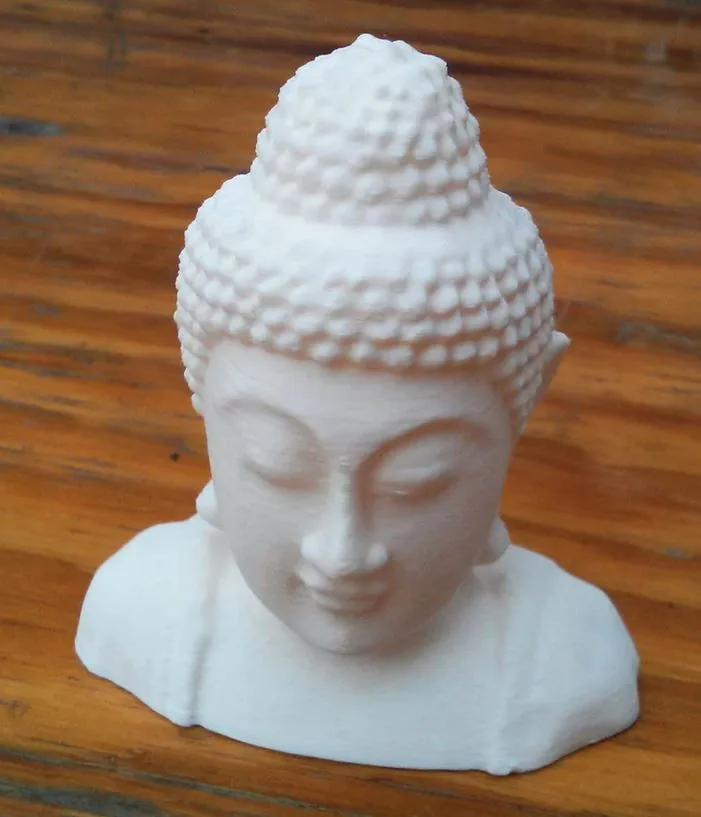 Bust of Serene Meditating Buddha