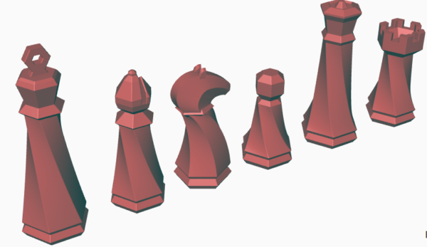 Chess pieces